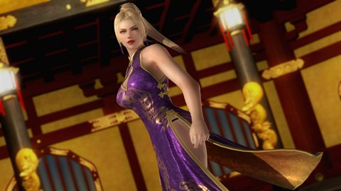 DOA5LR Viehättävä mandariiniasu – Rachel