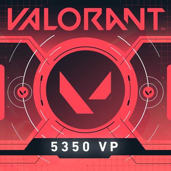 5350 VALORANT Points (600 bonus + 4750) Xbox Series X|S and Xbox One cover art