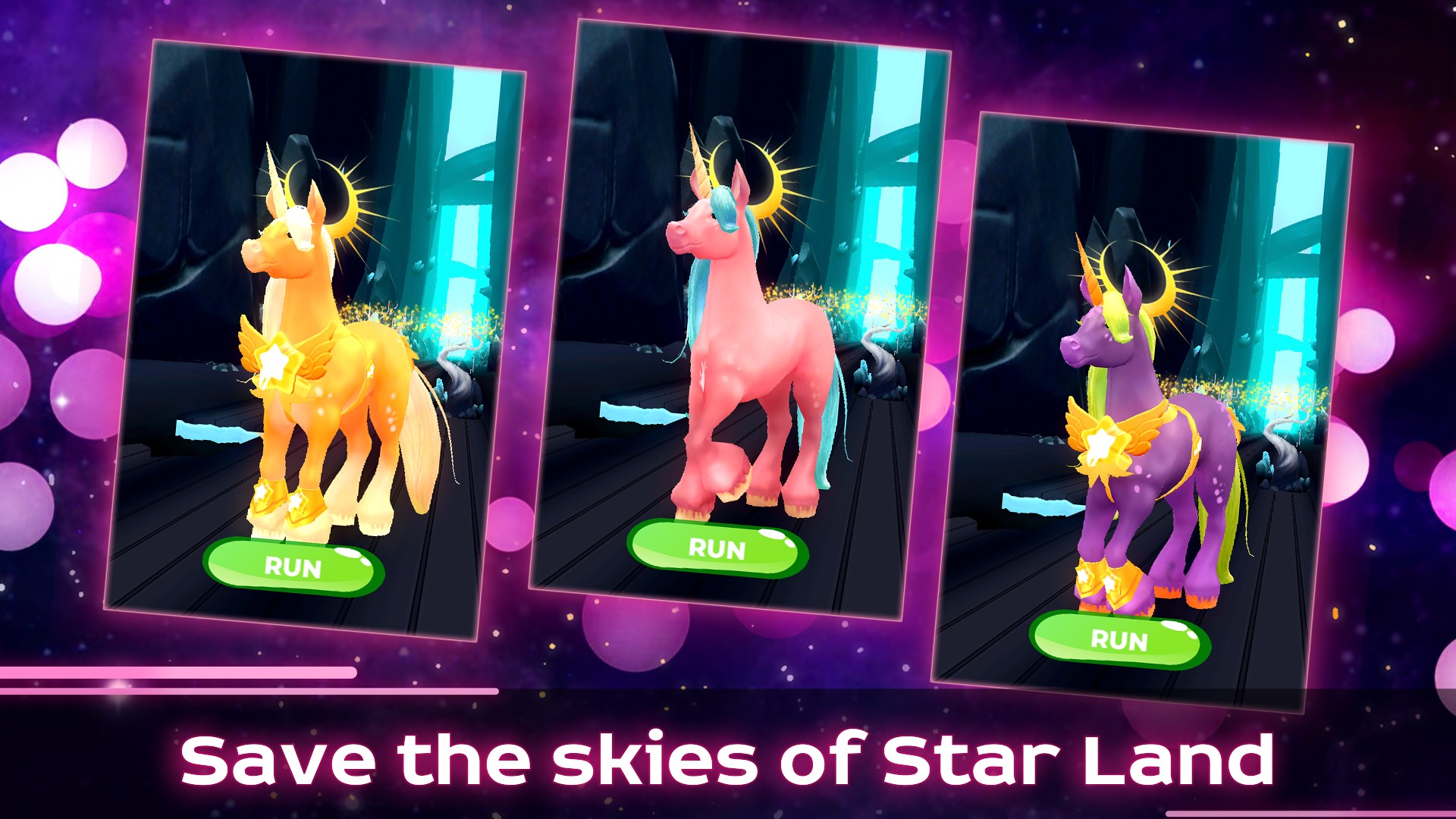 Imágen 2 Unicorn Tale - Little Pony Runner, Magic Horse Racing, My Cute Pet Simulator, Run & Jump windows