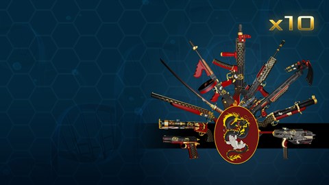 Dragon & Koi Tier 2 Weapon Skin Bundle