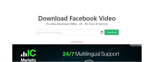 Facebook Video Downloader - Snapsave marquee promo image