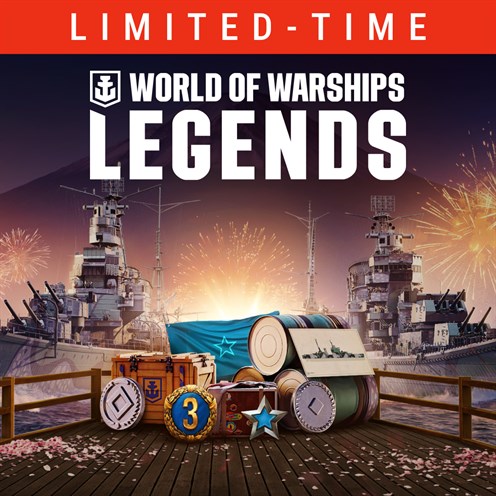 Záber škatule hry World of Warships: Legends – Eastern Shipment