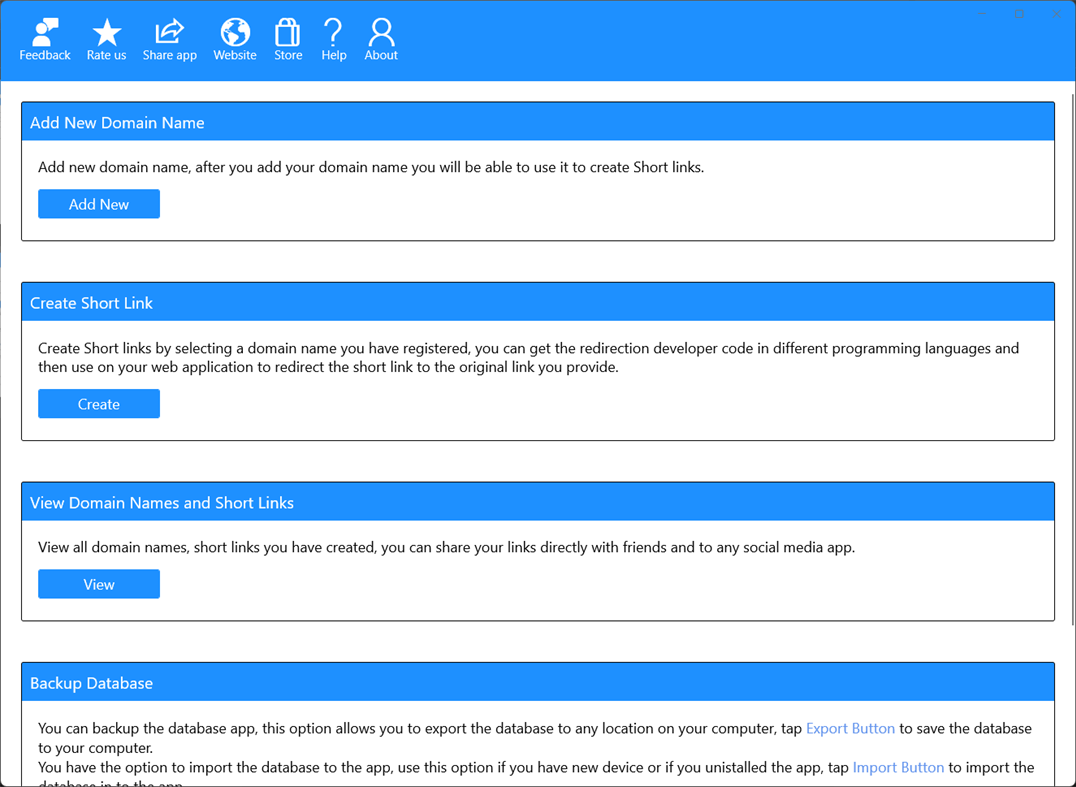 #1. Short Link Creator (Windows) Göre: Melvin Dev