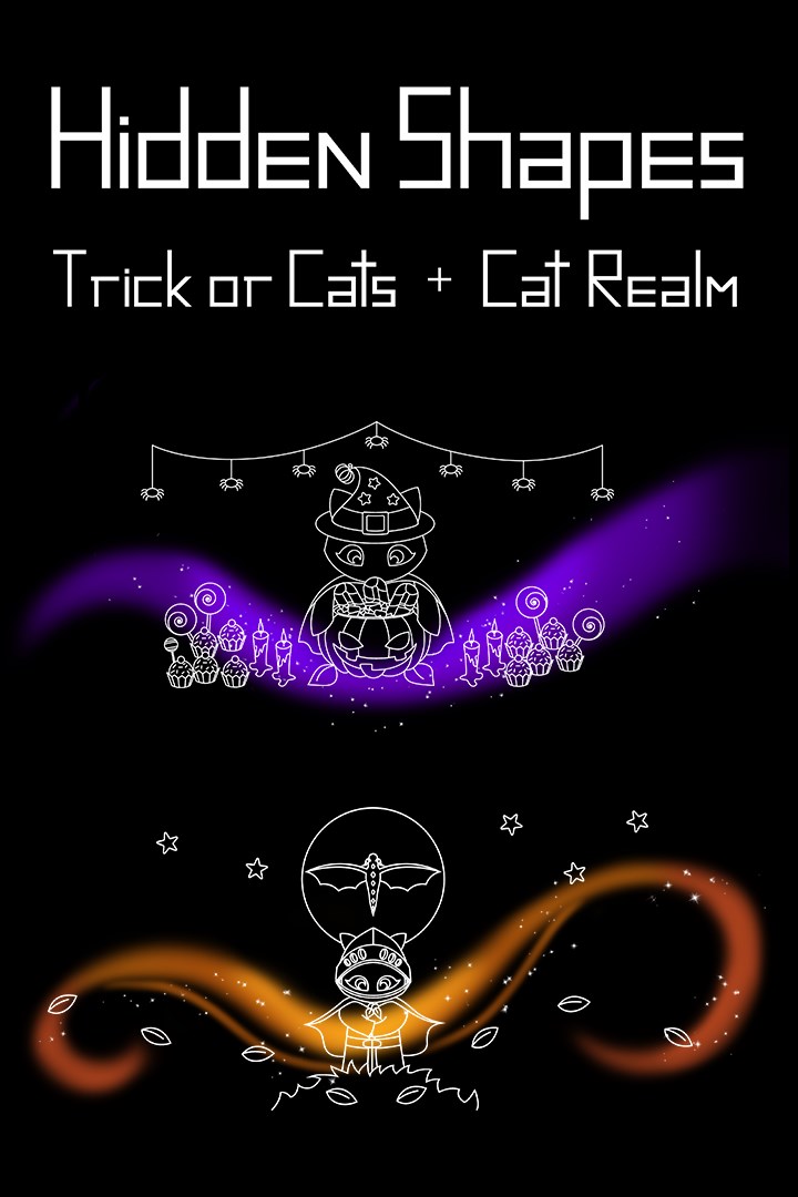 Hidden Shapes: Cat Realm + Trick or Cats image