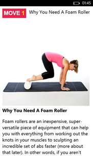 Foam Roller Exercises screenshot 3