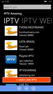 IPTV Amazing: M3U, XSPF Support screenshot 1