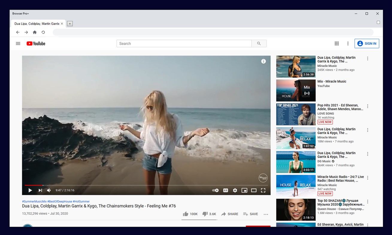 #1. Browser Pro+ (Windows) 게시자: Monty Inc.