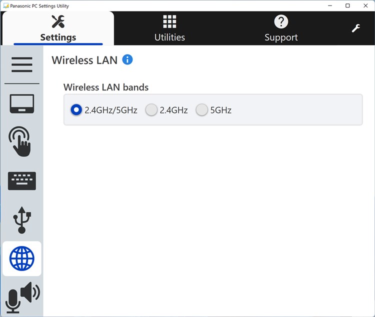 Panasonic PC Settings Utility (by Panasonic Connect Co., Ltd.) (Windows Apps) — AppAgg