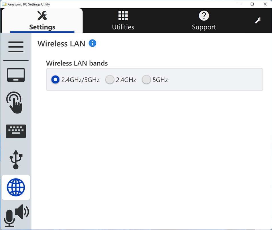 Panasonic PC Settings Utility (Windows) Podle: Panasonic Connect Co., Ltd.