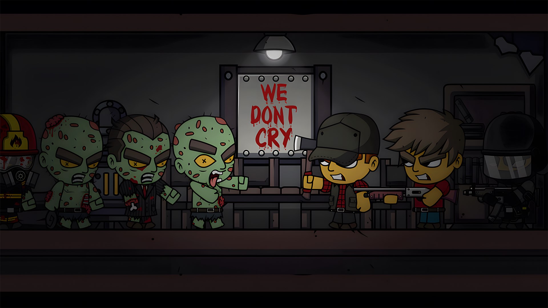 We Don't Cry: Zombie Survival screenshot thumbnail video
