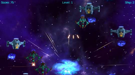 Shooting Game in Space screenshot 2