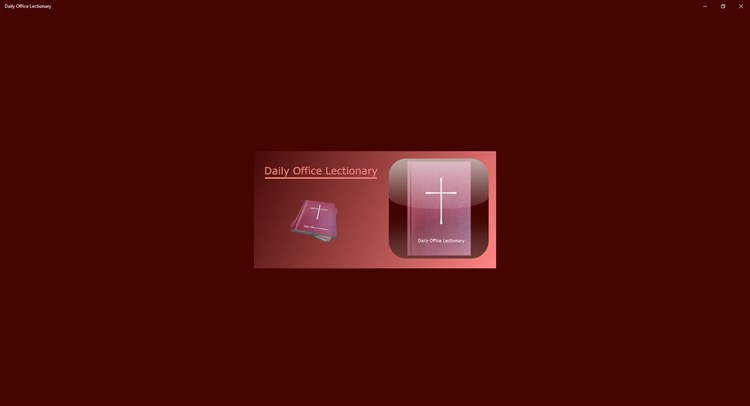 Daily Office Lectionary - PC - (Windows)