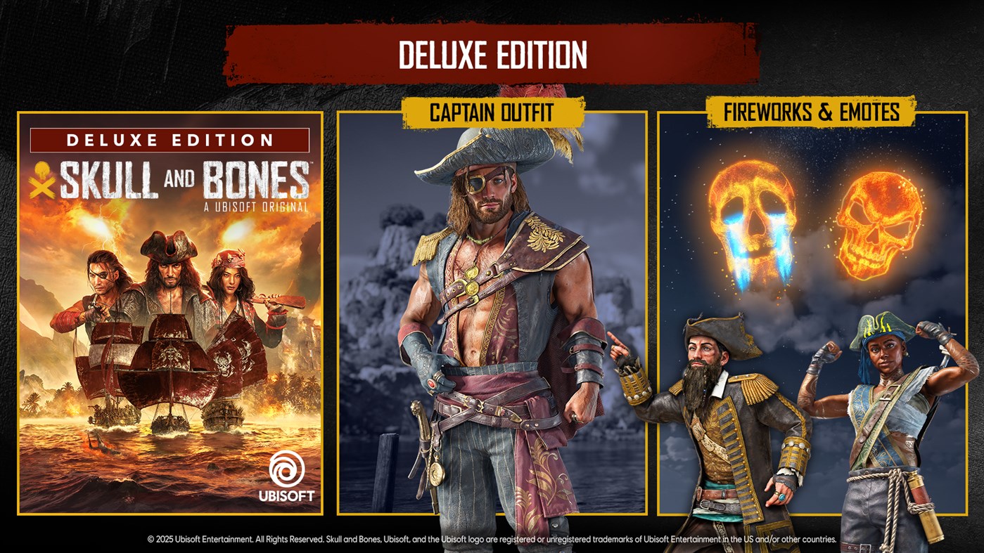 #10. Skull and Bones Deluxe Edition (Xbox) Ved: Ubisoft