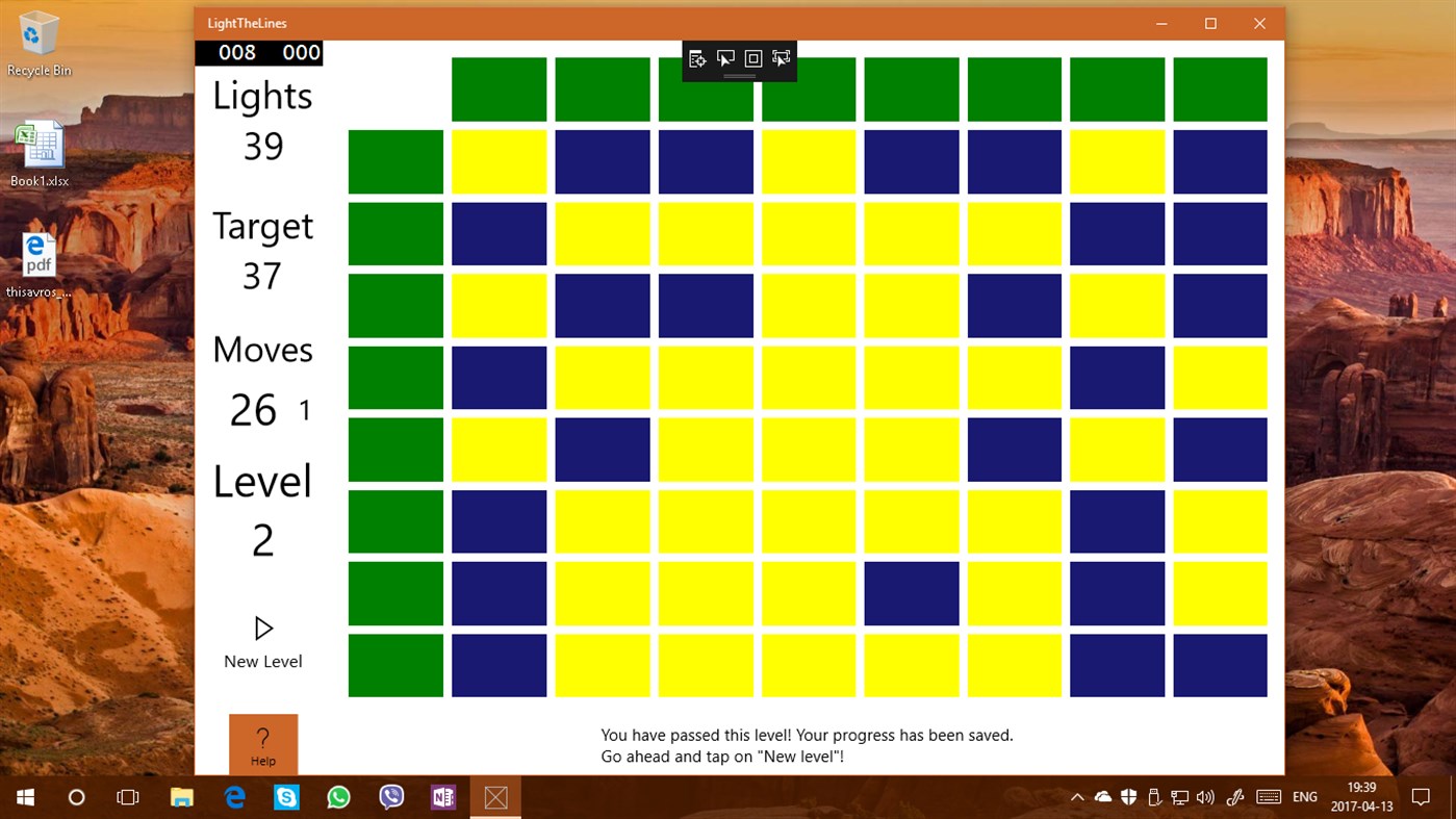 #3. Light the Lines (Windows) 作者: Georgios Bournousouzis