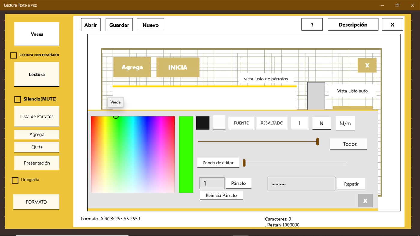 #6. Lectura. Texto a voz (Windows) By: RGIORDA