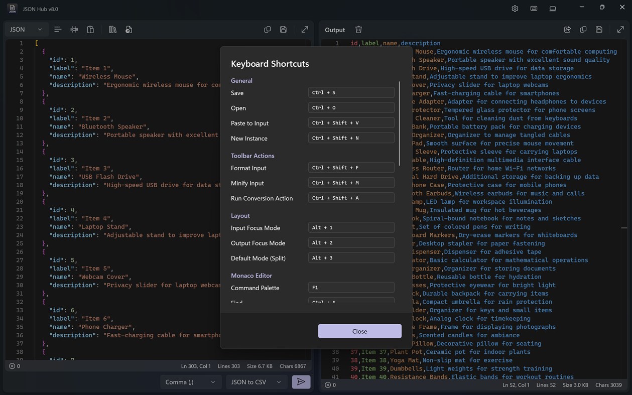 #10. JSON Hub (Windows) Tekijänä: Aadhil RF