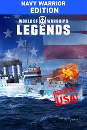 World of Warships: Legends - Navy Warrior Pack