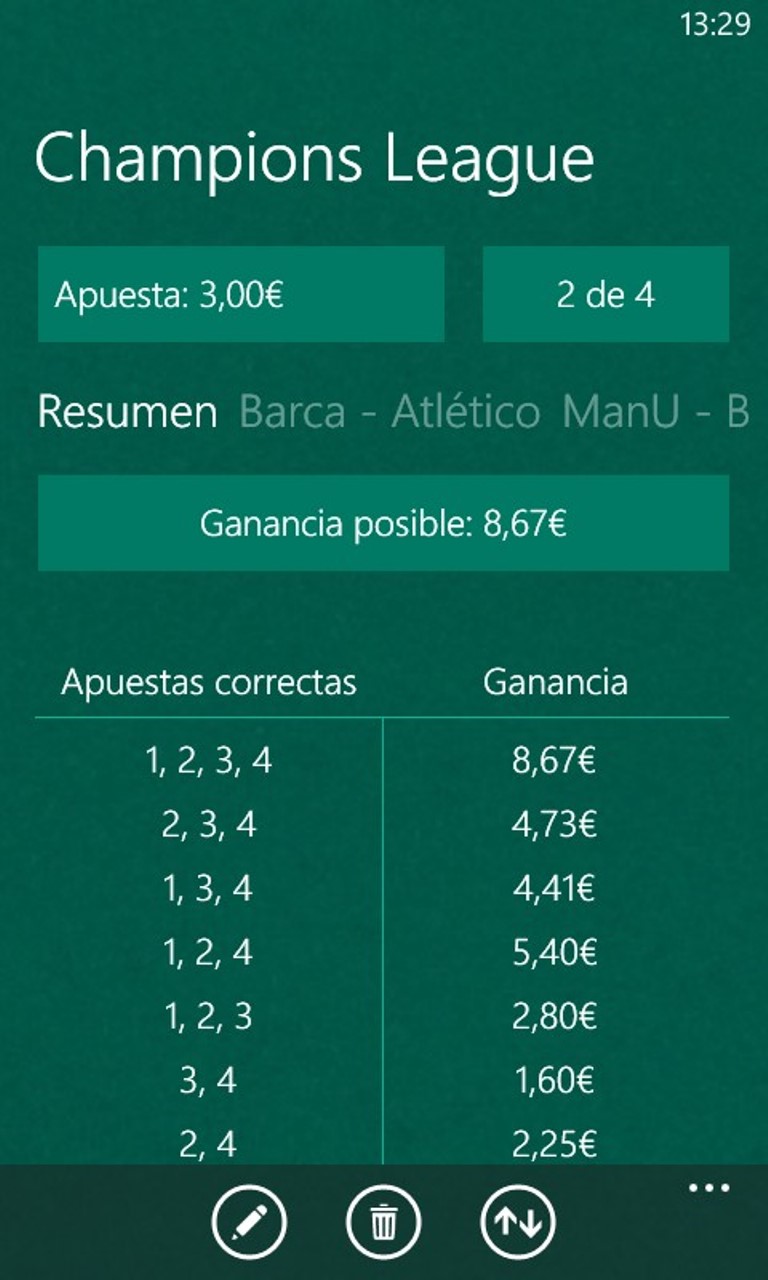Imágen 2 Calculador de cuotas windows