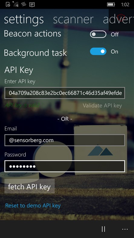 #1. Sensorberg Showcase (Windows) By: Sensorberg GmbH