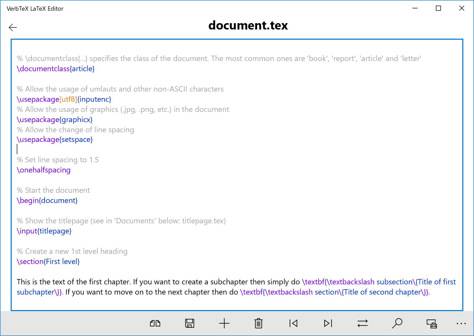 Acheter Verbtex Latex Editor Microsoft Store Fr Fr