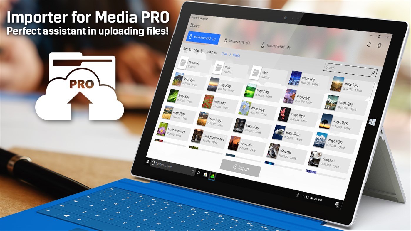 #1. IMPORTER FOR MEDIA PRO (Windows) 由: Yellow Elephant Productions
