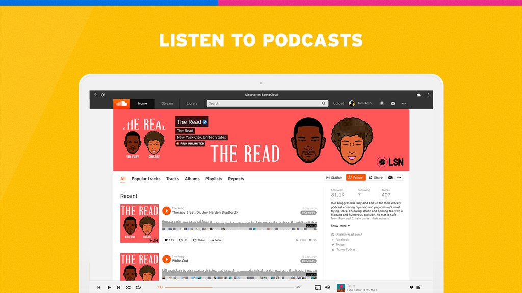 SoundCloud - Play Music, Podcasts & New Songs — Microsoft Apps