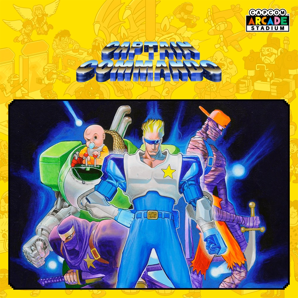 Capcom Arcade Stadium：CAPTAIN COMMANDO cover art (full size)
