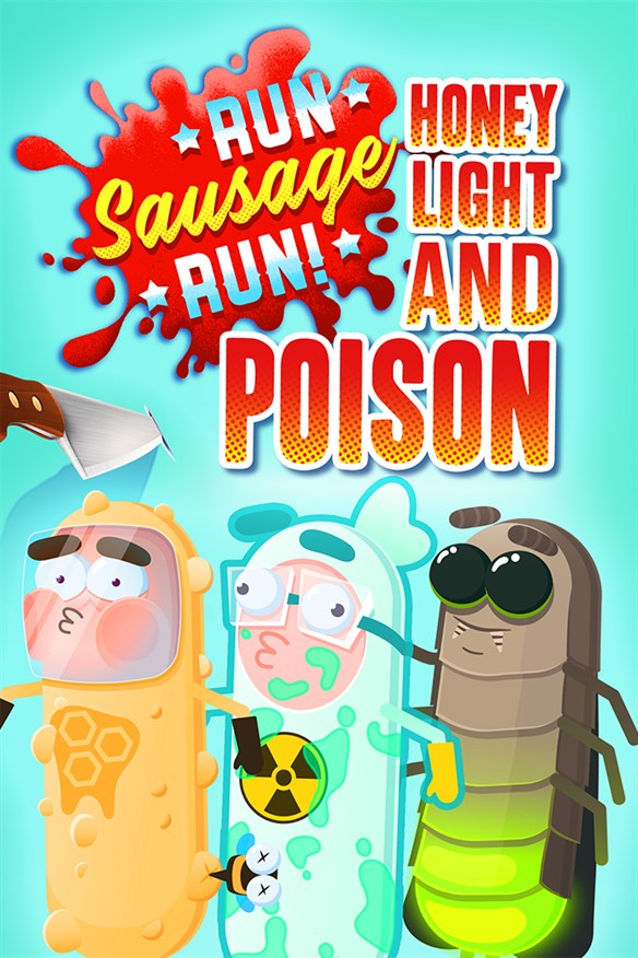 Run Sausage Run: Honey, Light and Poison Xbox Series X|S and Xbox One cover art