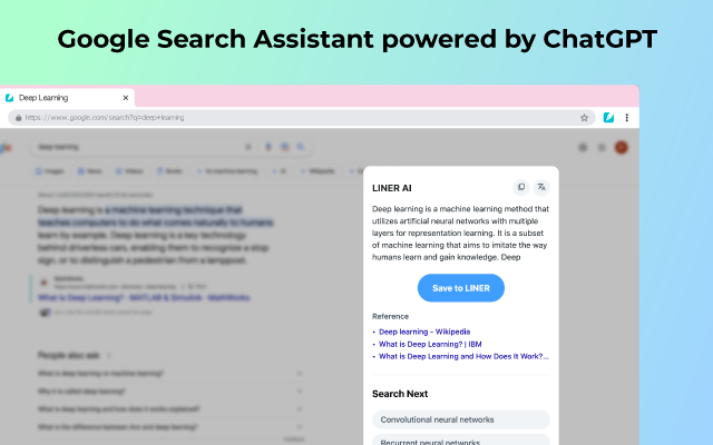 LINER: Chat AI Powered Search & Highlighter