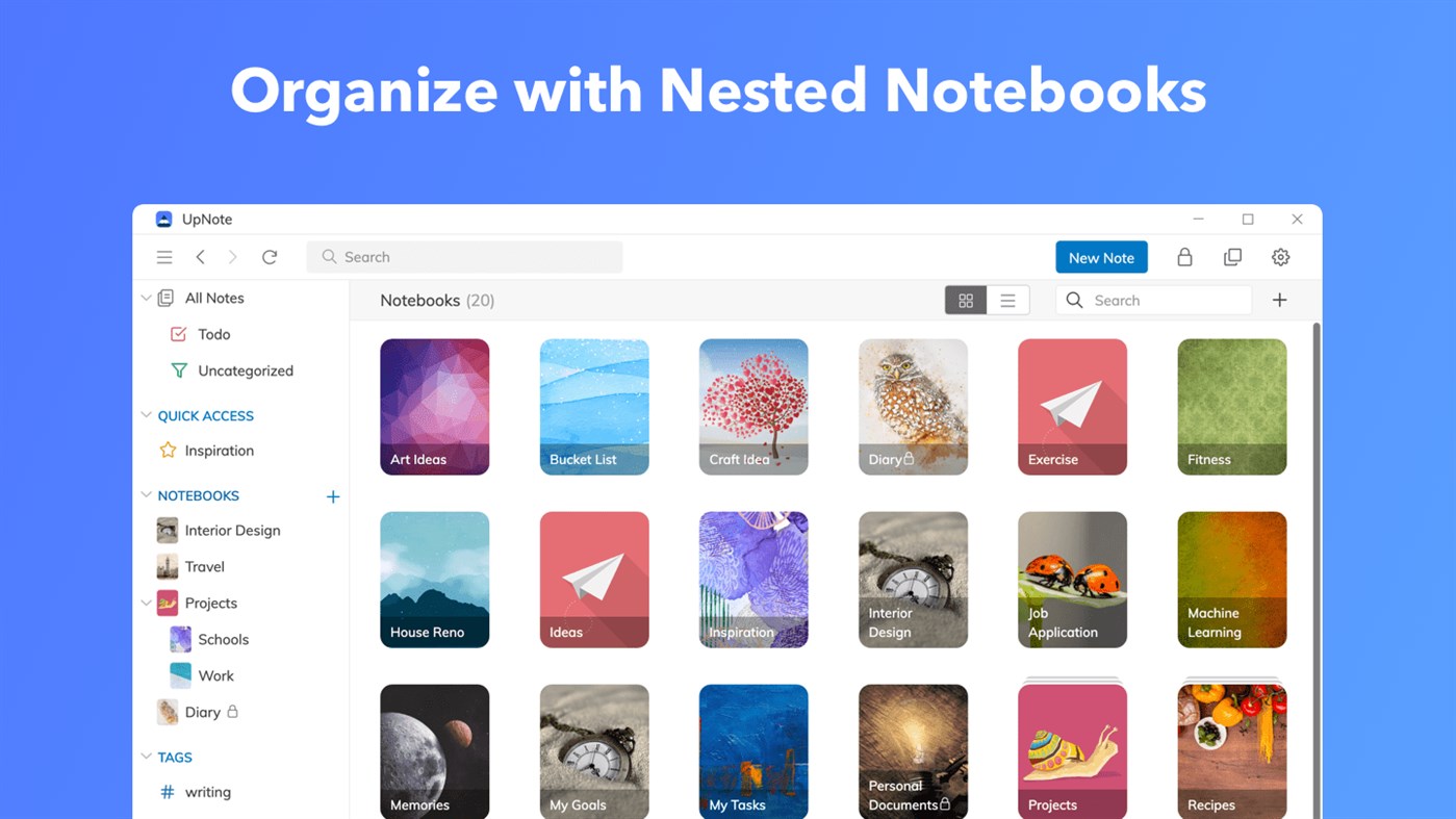 #2. UpNote (Windows) Ved: Thomas Dao