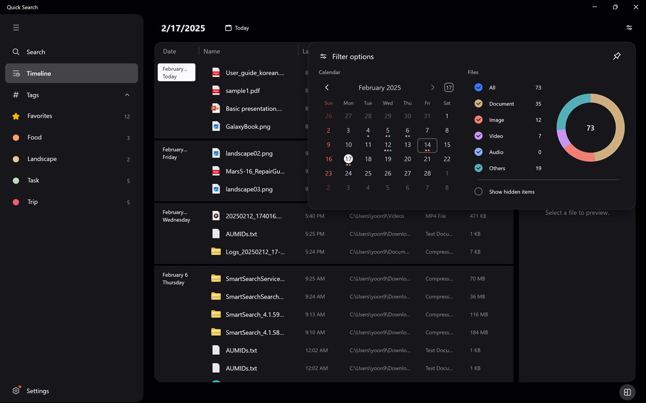 #7. Samsung Quick Search (Windows) De: Samsung Electronics Co. Ltd.