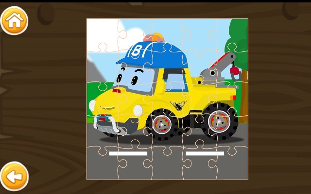 Robocar Jigsaw Game