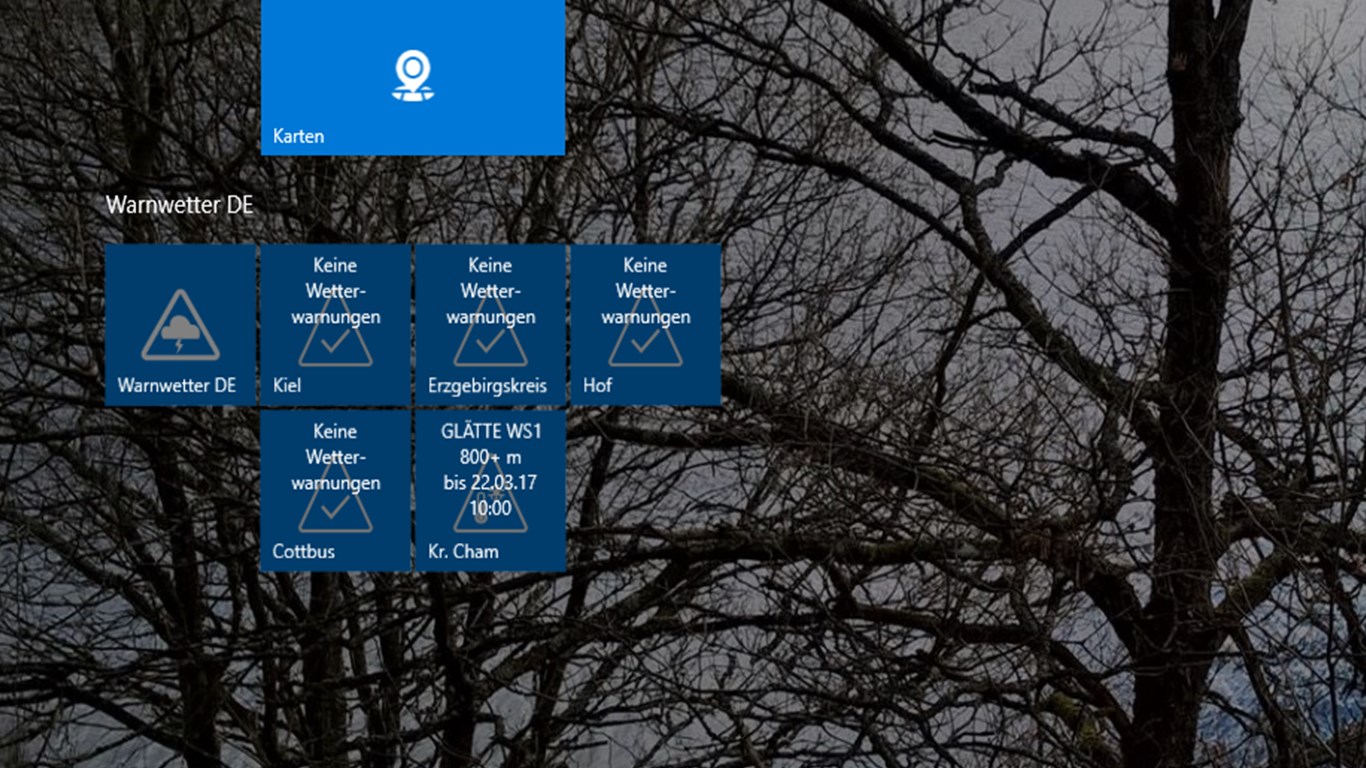 WarnWetter DE Screenshot