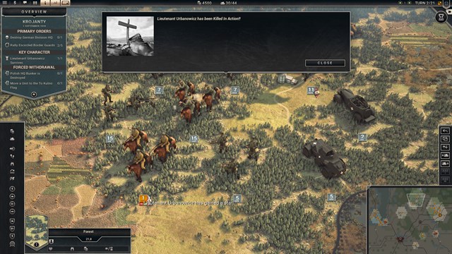 Panzer Corps 2: War Stories - Fall of Poland screenshot 2