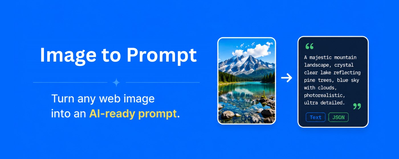 Image to Prompt - AI Image Prompt Extractor