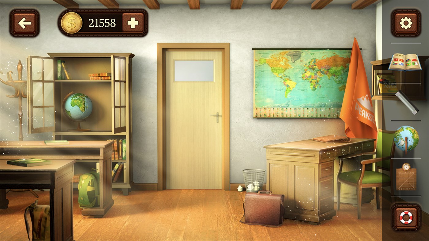 #5. 100 Doors Game - Escape from School (Windows) Podle: Peaksel D.O.O. Niš