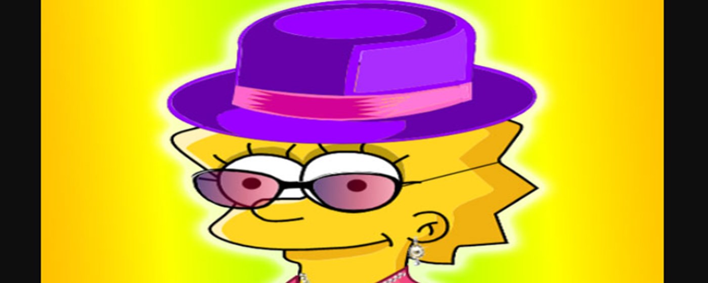 Lisa Simpson Dressup Game marquee promo image