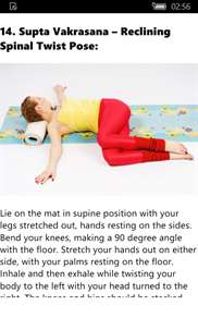 Yoga Poses For Back Pain screenshot 8