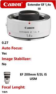 Canon Database Lite screenshot 5