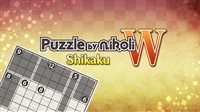 Puzzle by Nikoli W Shikaku