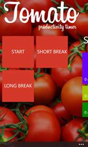 Tomato Productivity Timer screenshot 1