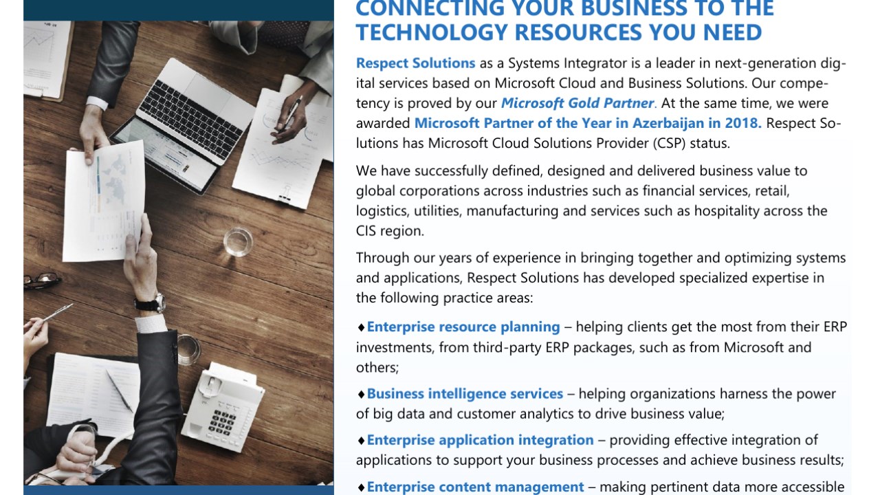 Snapshot 1 of Power BI Reporting and Dashboard Creation Service: 8 Week Implementation