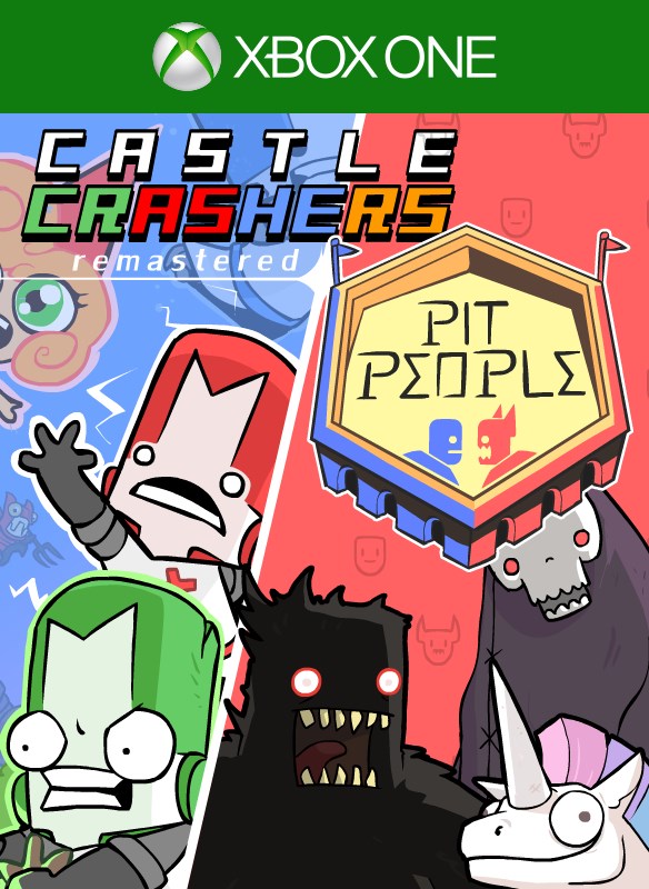 Castle Crashers Team iPhone Case by Ben_cav