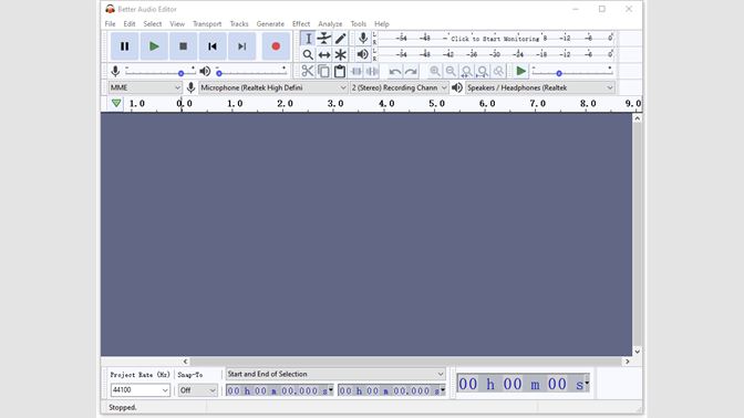 microsoft audio editor software