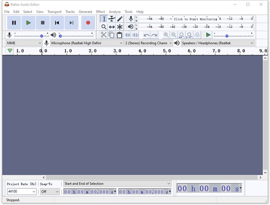 Audio Editor, Audio Recorder, Music Composer, Music Maker, Music Editor - Better Audio Editor screenshot 1