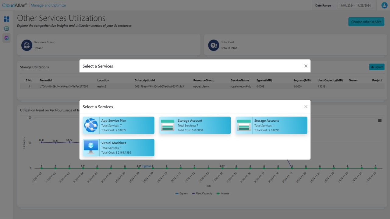 Snapshot 6 of CloudAtlas AI Optimize