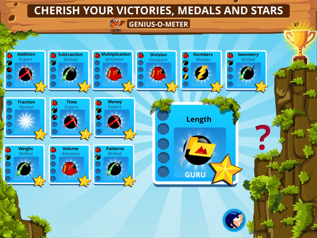 #3. Math app to Practice in School for Grade 1 to 5 Kids (Windows) Bởi: LogicRoots