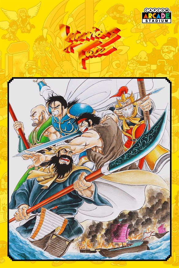 Capcom Arcade Stadium：WARRIORS OF FATE Xbox Series X|S and Xbox One cover art