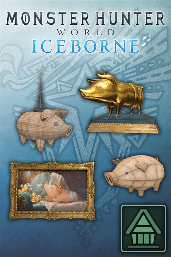 MHW:I Room Decor: Poogie Set Xbox Series X|S and Xbox One cover art