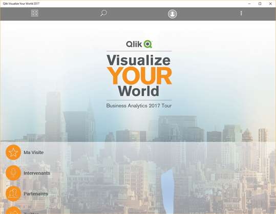 Qlik Visualize Your World 2017 screenshot 1